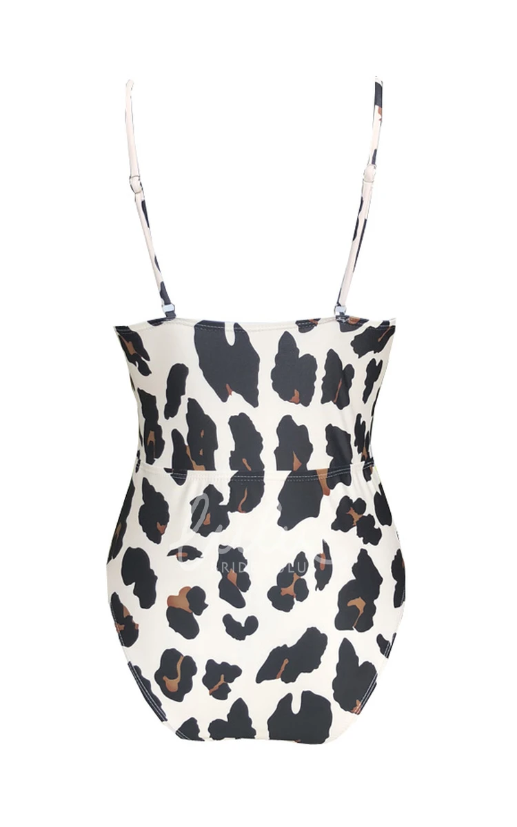 Country Leopard One-Piece Swimsuit